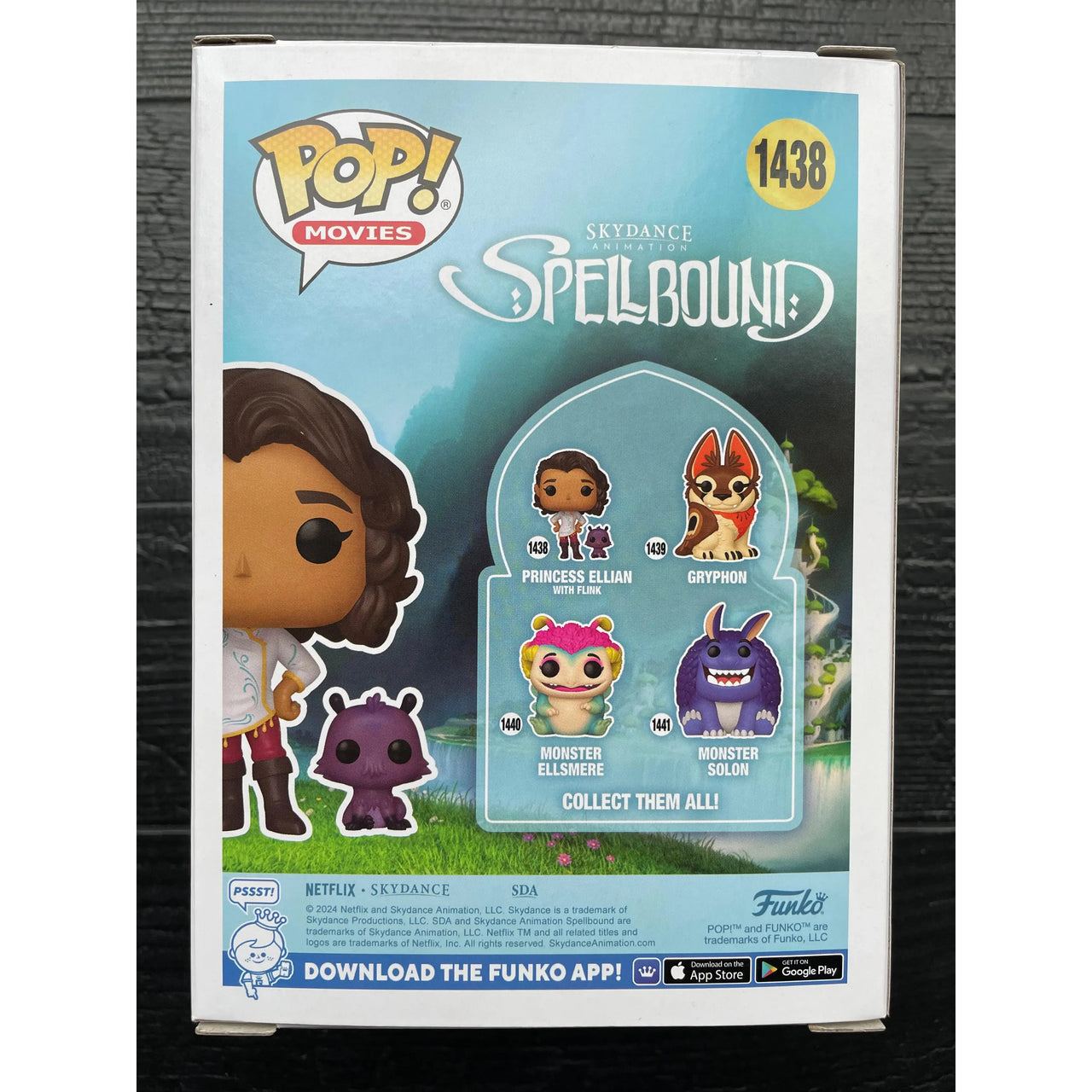 Funko Pop! Movies Spellbound 1438 Princess Ellian with Flink Funko