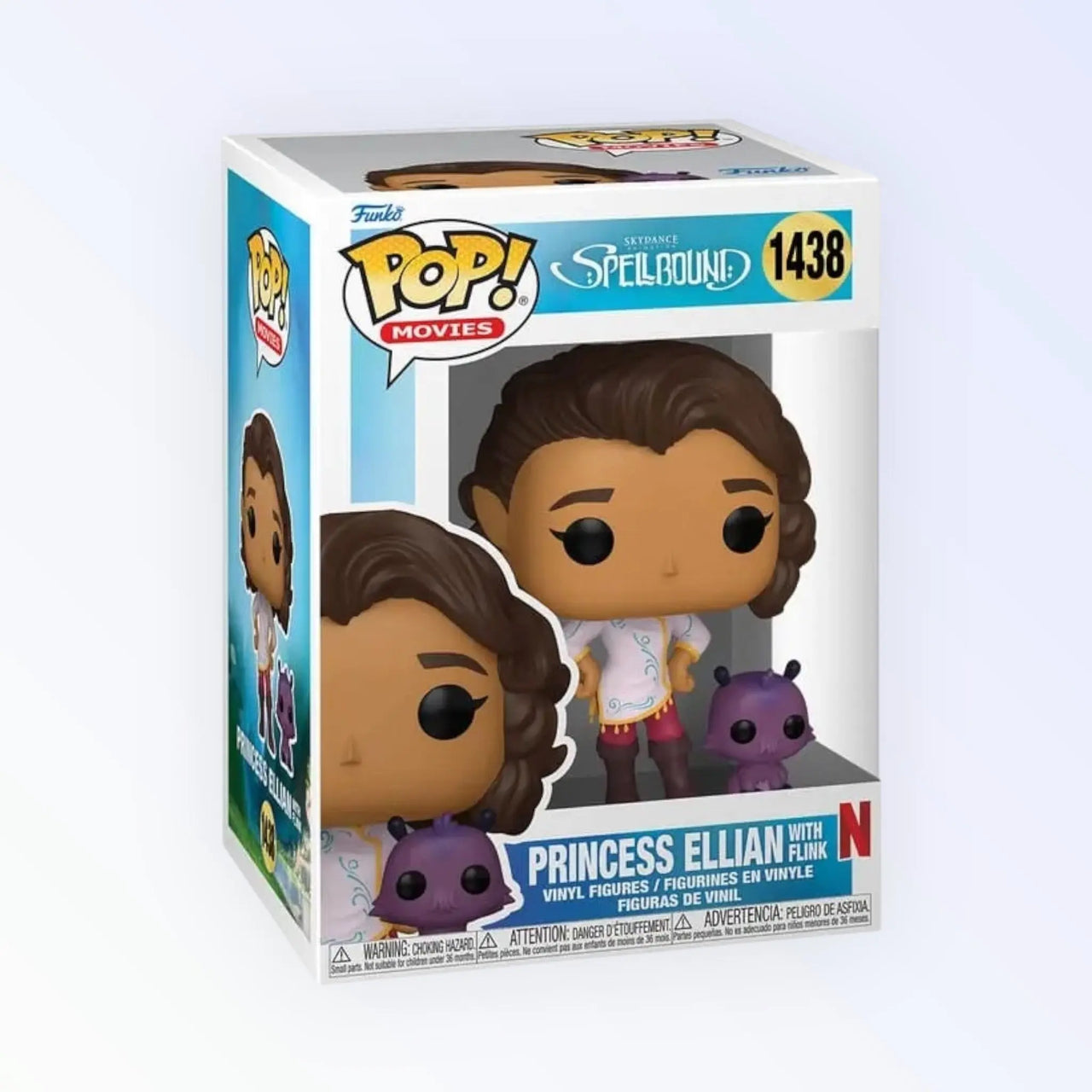 Funko Pop! Movies Spellbound 1438 Princess Ellian with Flink Funko