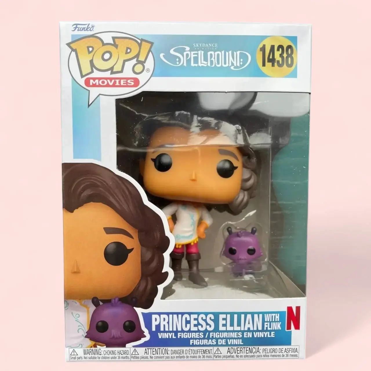 Funko Pop! Movies Spellbound 1438 Princess Ellian with Flink Funko