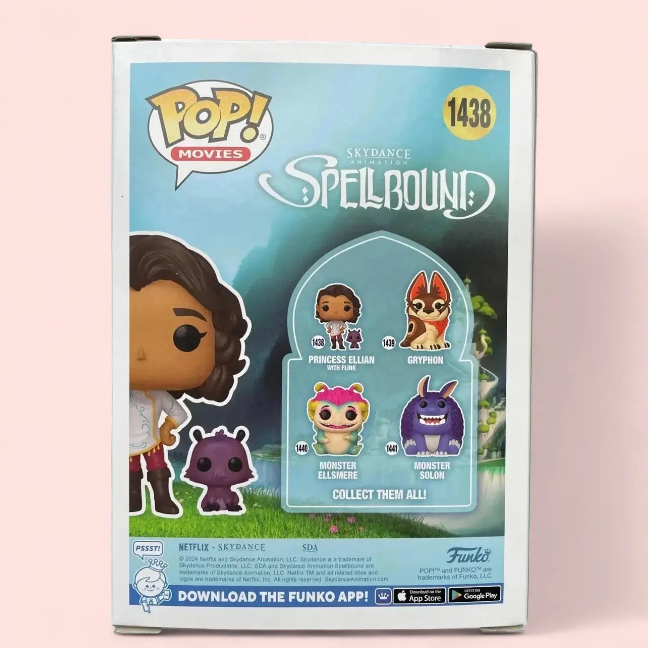 Funko Pop! Movies Spellbound 1438 Princess Ellian with Flink Funko