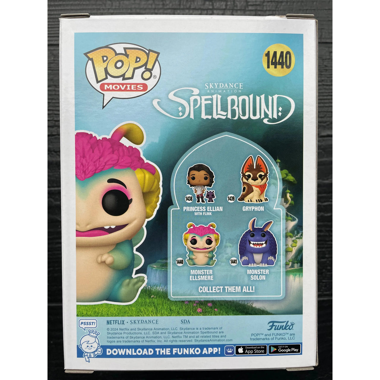 Funko Pop! Movies Spellbound 1440 Monster Ellsmere Funko