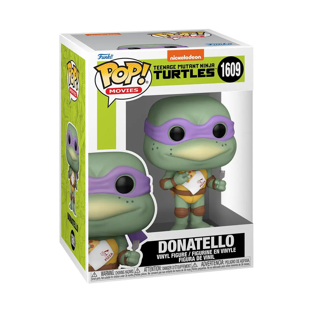 Funko Pop! Movies Teenage Mutant Ninja Turtles 1609 Donatello with Pizza Funko