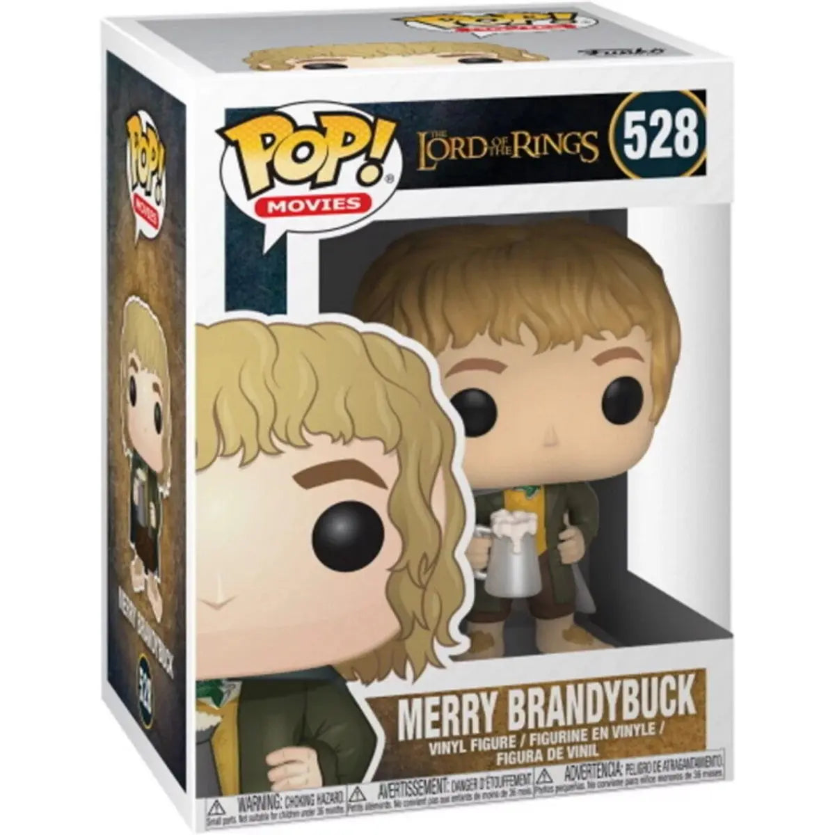 Funko Pop! Movies the Lord of the Rings 528 Merry Brandybuck Funko