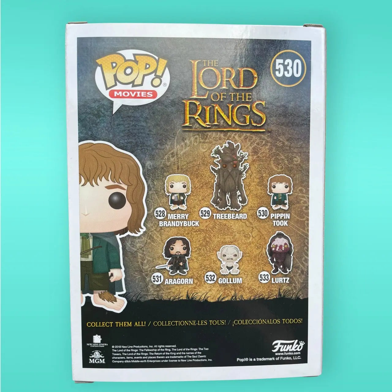 Funko Pop! Movies the Lord of the Rings 530 Pippin Took Funko