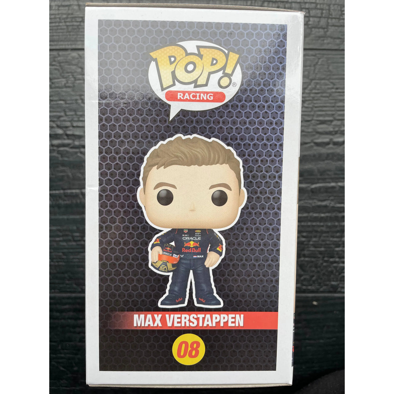 Funko Pop! Racing Oracle Red Bull Racing 08 Max Verstappen with Helmet Funko