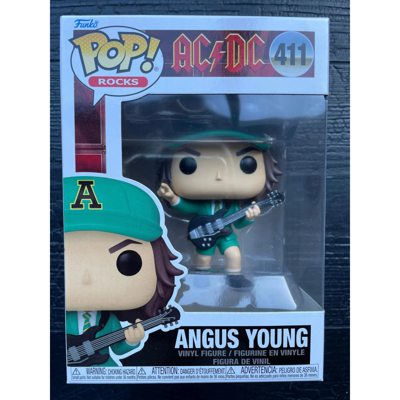 Funko Pop! Rocks ACDC 411 Angus Young (Green) Funko