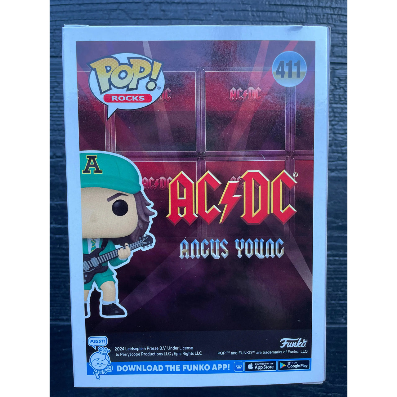 Funko Pop! Rocks ACDC 411 Angus Young (Green) Funko