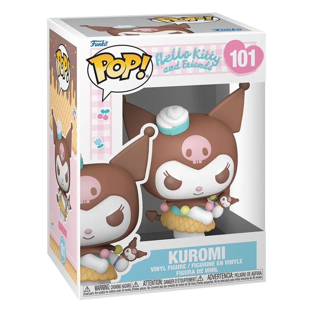 Funko Pop! Sanrio Hello Kitty and Friends 101 Kuromi Ice Cream Vinyl Figure Funko