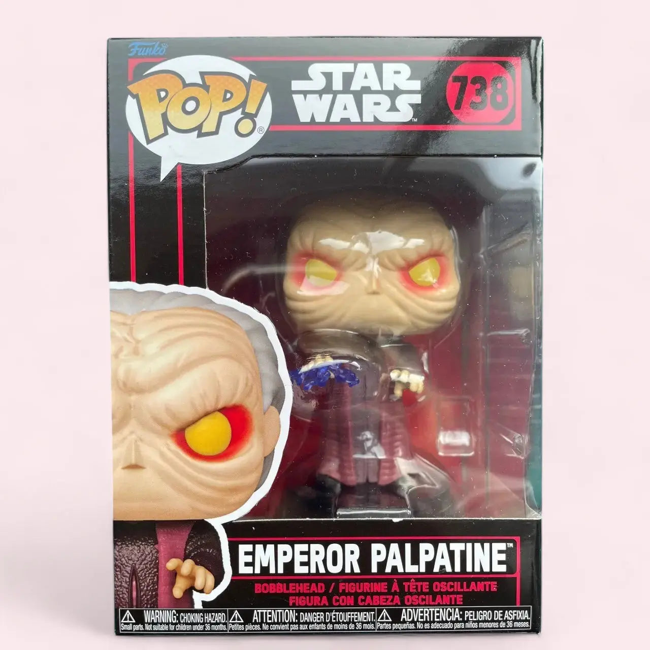 Funko Pop! Star Wars Dark Side 738 Emperor Palpatine Funko