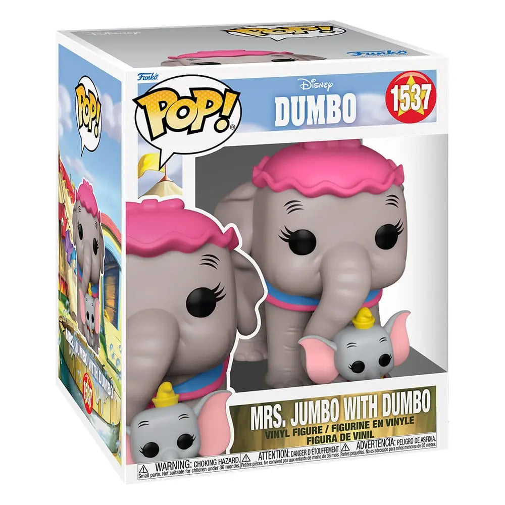 Funko Pop! Super Sized Disney Dumbo 1537 Mrs. Jumbo wih Dumbo Funko