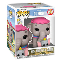 Thumbnail for Funko Pop! Super Sized Disney Dumbo 1537 Mrs. Jumbo wih Dumbo Funko