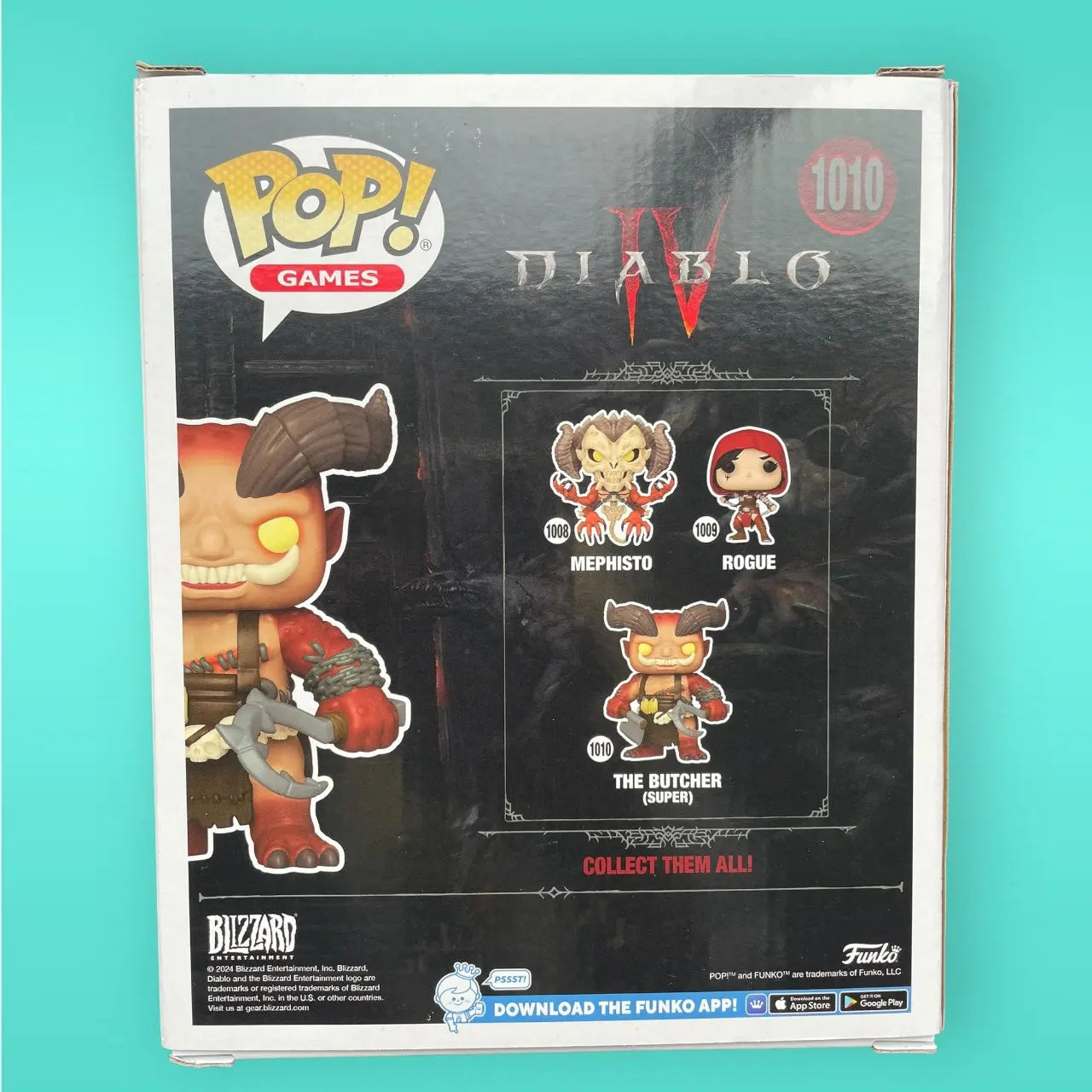 Funko Pop! Super Sized Games Diablo 4 1010 The Butcher Funko