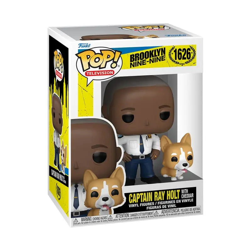 Funko Pop! Television Brooklyn Nine-Nine Captain Ray Holt with Cheddar Funko