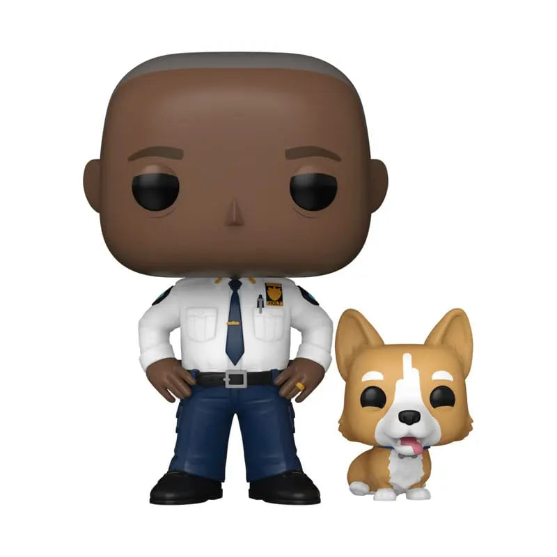 Funko Pop! Television Brooklyn Nine-Nine Captain Ray Holt with Cheddar Funko