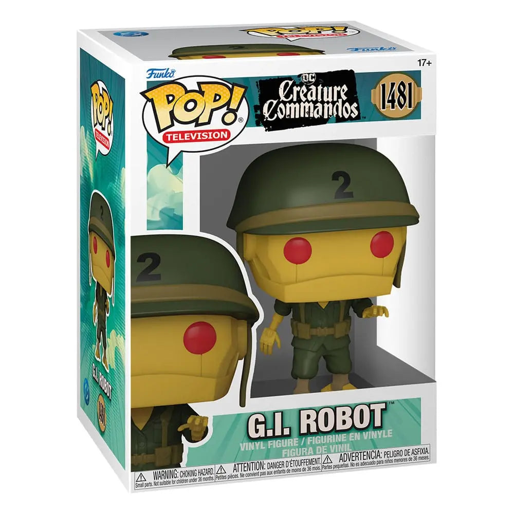 Funko Pop! Television DC Creature Commandos 1481 G.I. Robot Funko