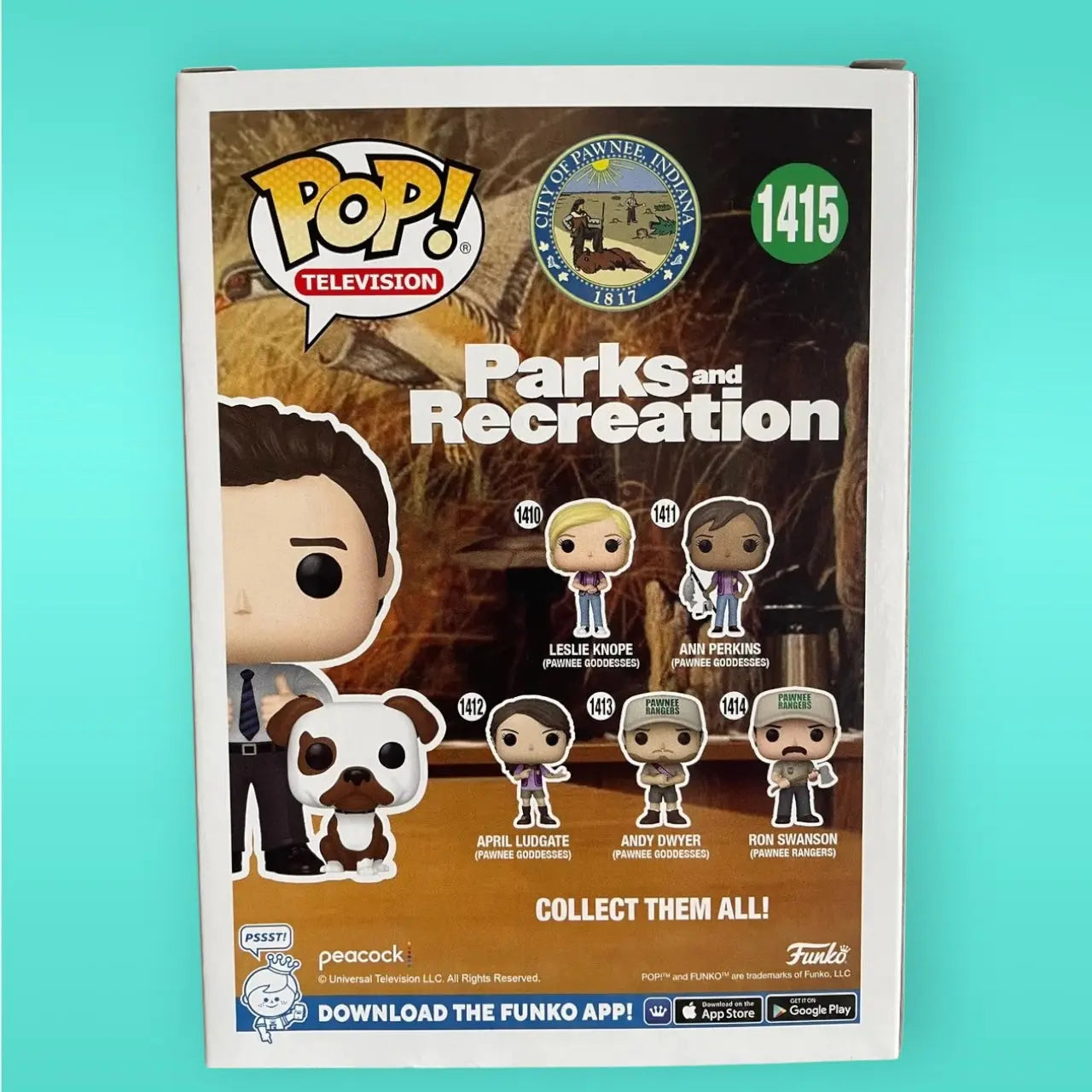 Funko Pop! Television Parks and Recreation 1415 Chris Traeger with Champion Funko