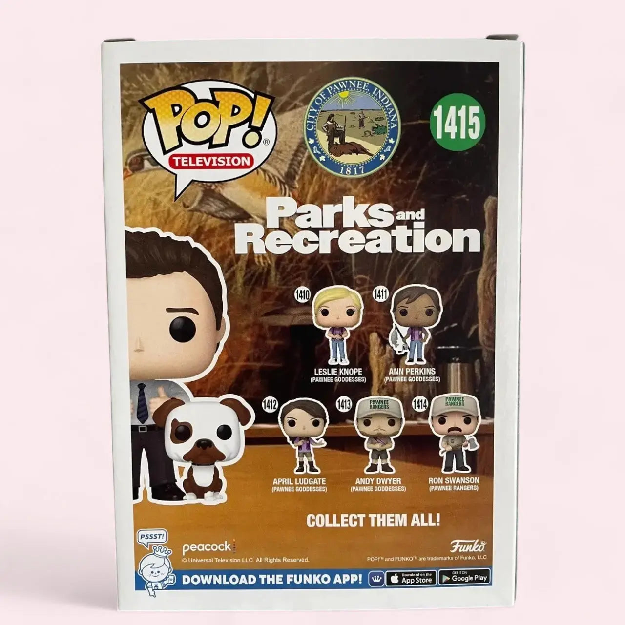 Funko Pop! Television Parks and Recreation 1415 Chris Traeger with Champion Funko