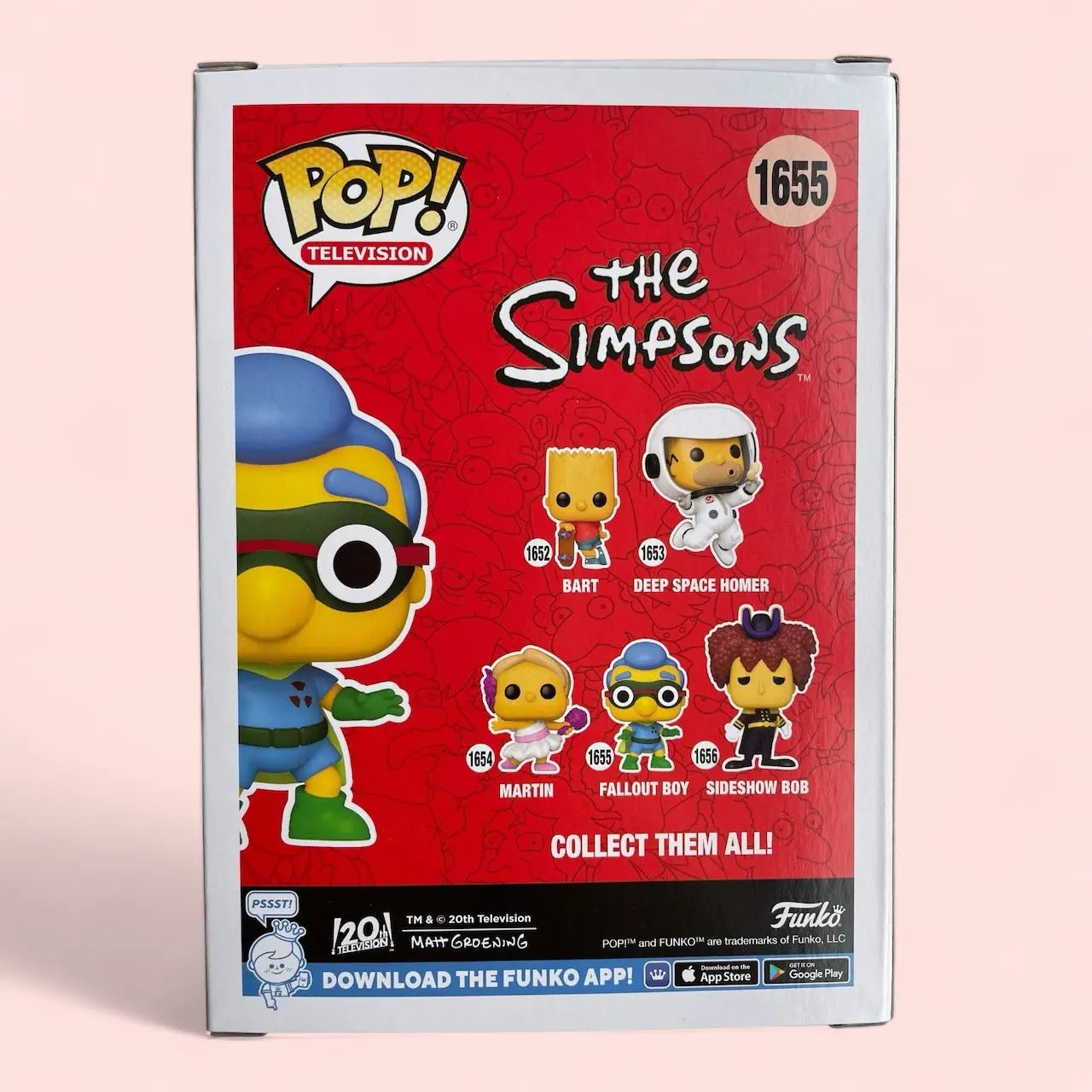 Funko Pop! Television The Simpsons 1655 Fallout Boy Funko