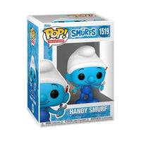 Thumbnail for Funko Pop! Television The Smurfs 1519 Handy Smurf Funko