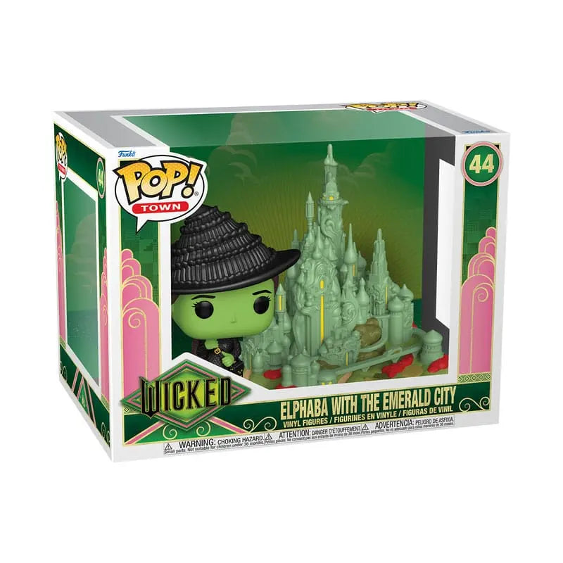 Funko Pop! Towns Wicked 44 Elphaba with Emerald City Funko