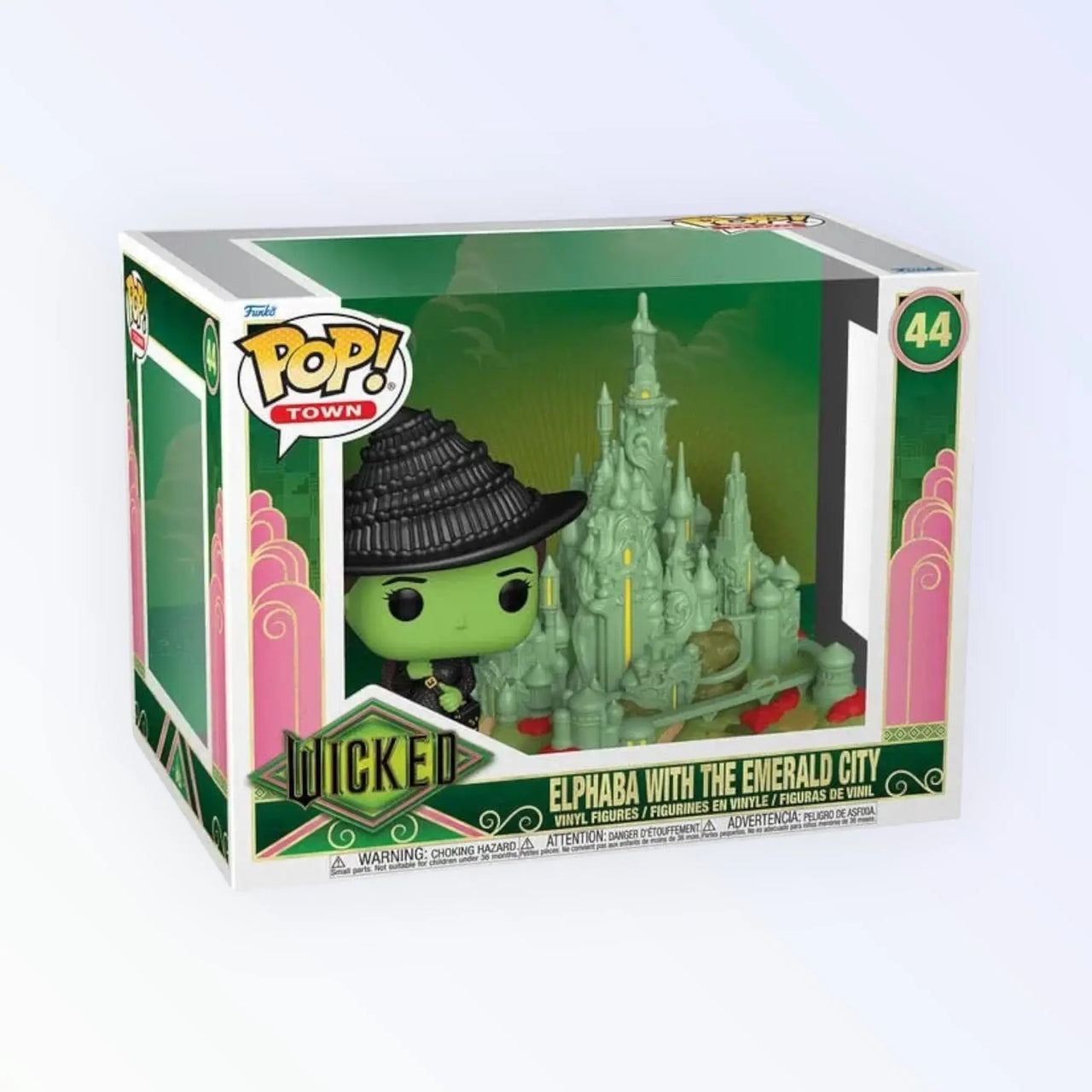 Funko Pop! Towns Wicked 44 Elphaba with Emerald City Funko