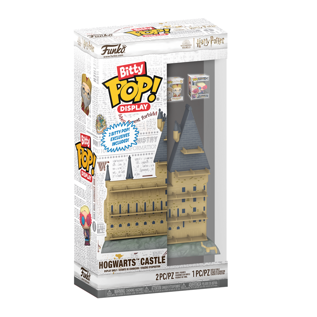 Funko Bitty Pop! Display Harry Potter Hogwarts Castle Funko