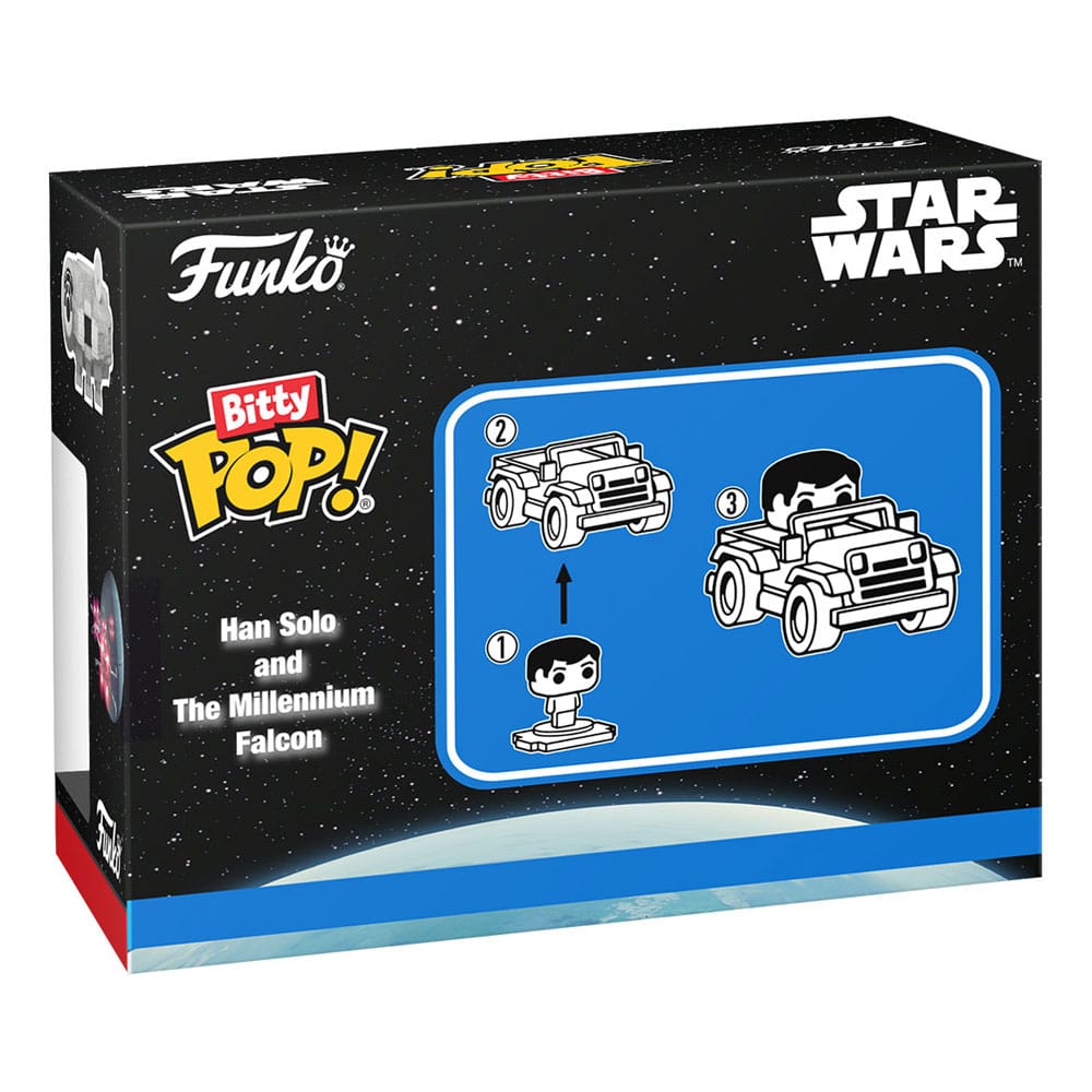 Funko Bitty Pop! Rides Star Wars Han Solo and the Millenium Falcon Funko