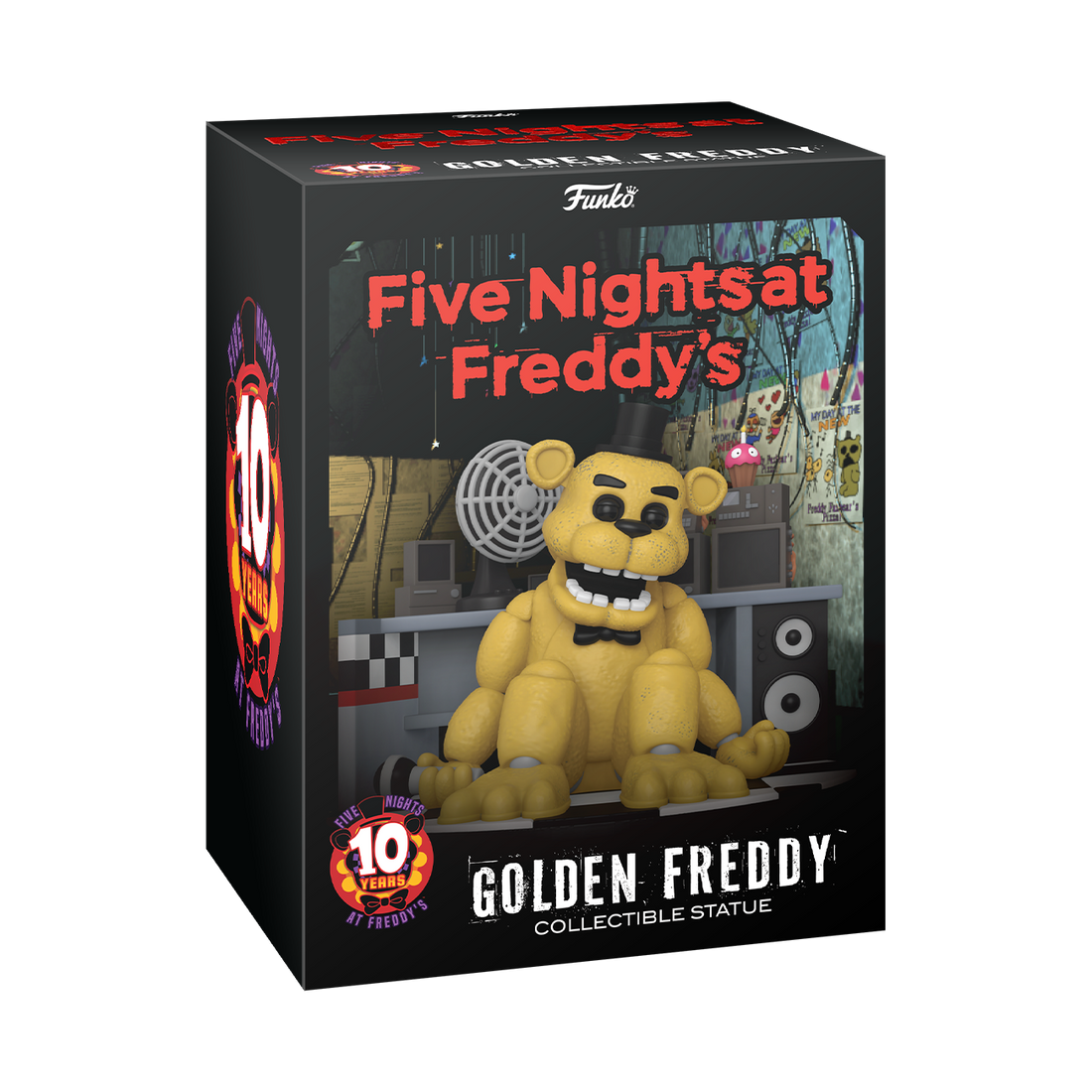 Funko Five Nights at Freddy's Golden Freddy Collectible Statue Funko