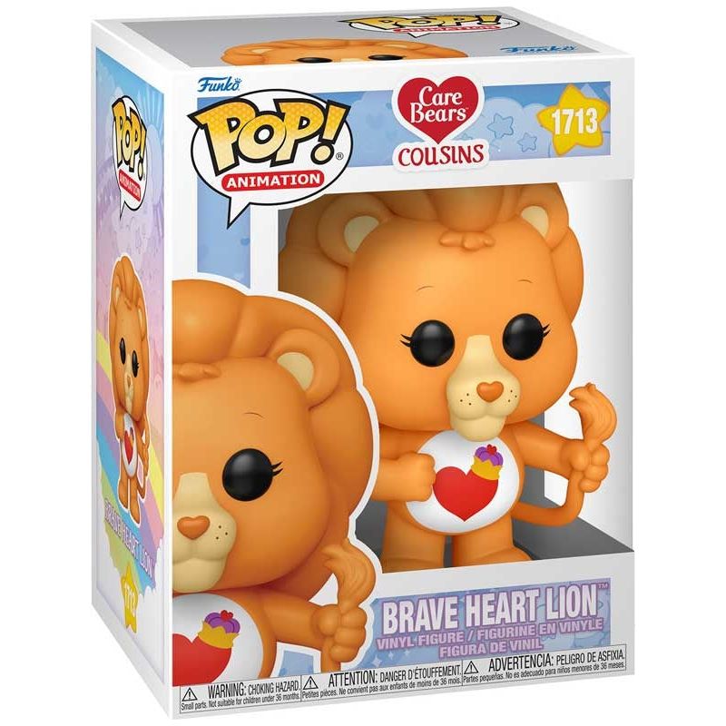 Funko Pop! Animation Care Bears Cousins 1713 Brave Heart Lion Funko