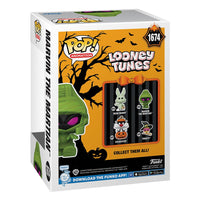 Thumbnail for Funko Pop! Animation Looney Tunes 1674 Halloween Marvin The Martian (Mummy) Funko