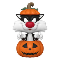 Thumbnail for Funko Pop! Animation Looney Tunes 1675 Halloween Sylvester (Pumpkin) Funko