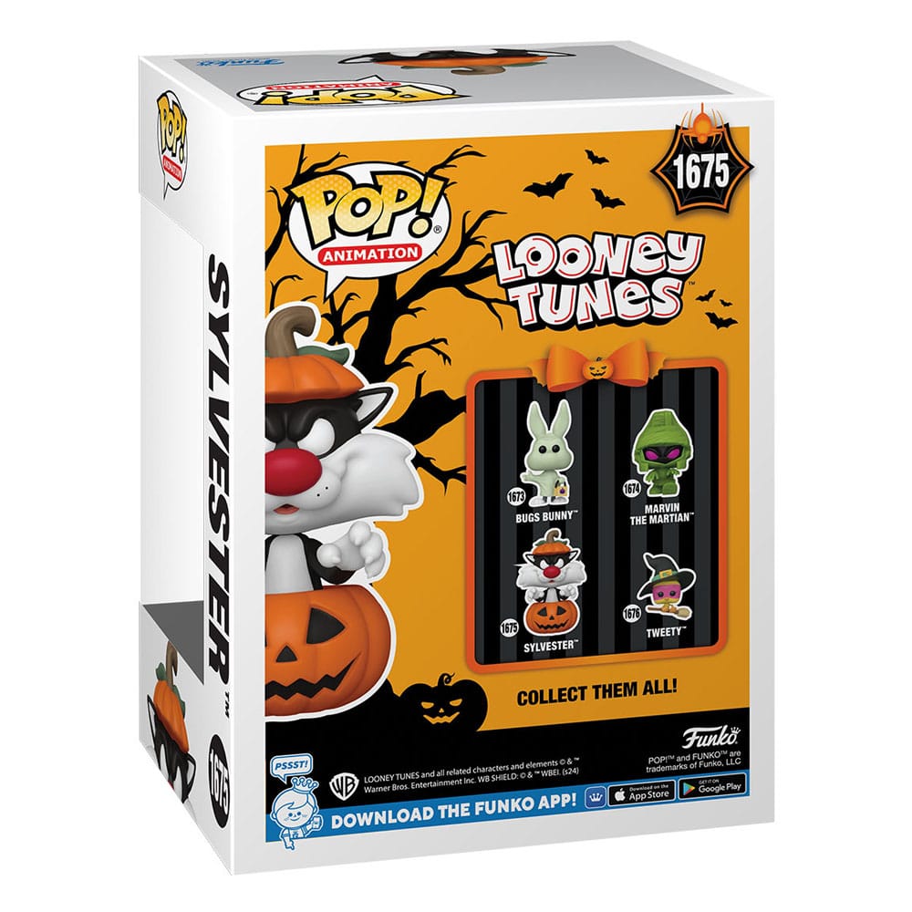 Funko Pop! Animation Looney Tunes 1675 Halloween Sylvester (Pumpkin) Funko