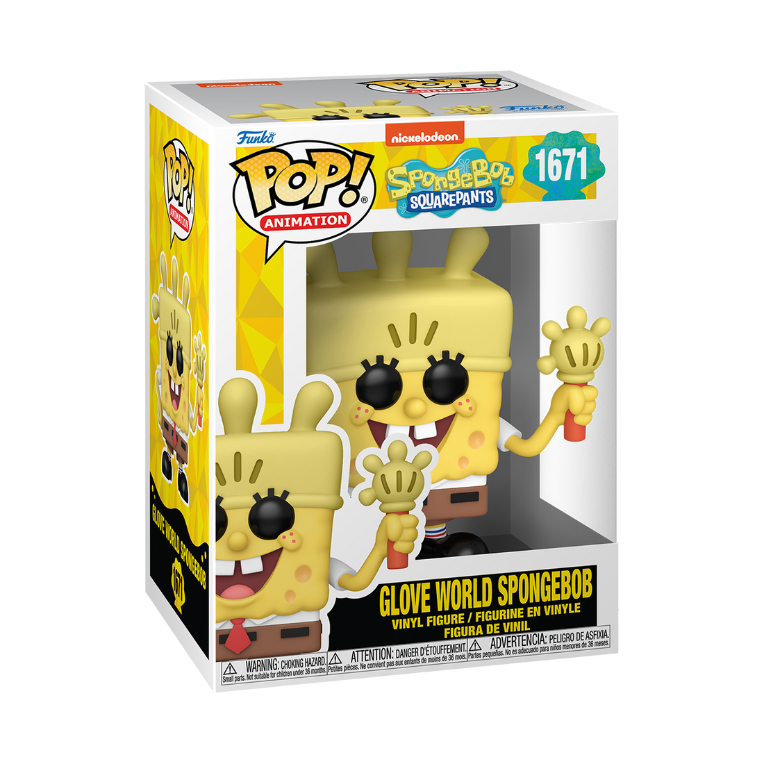 Funko Pop! Animation SpongeBob SquarePants 1671 Glove World SpongeBob Funko