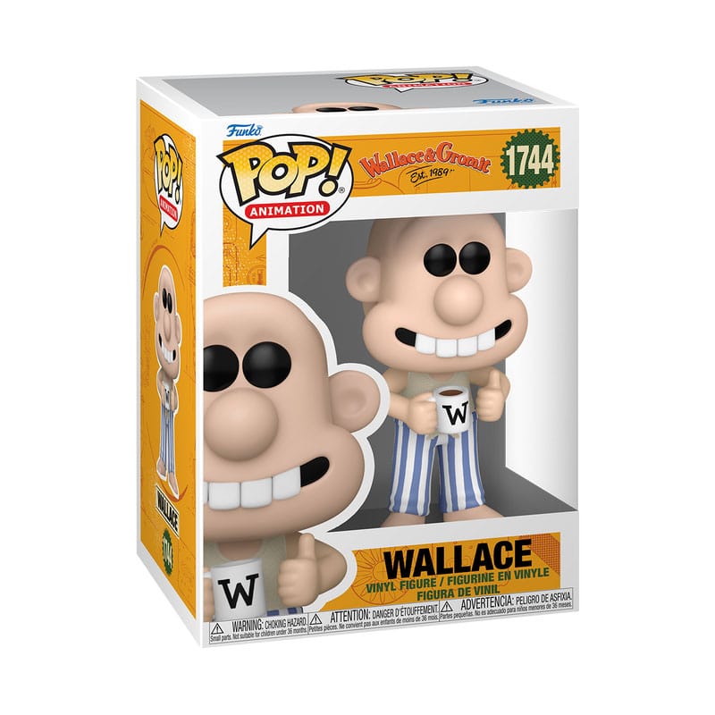 Funko Pop! Animation Wallace & Gromit 1744 Wallace Funko