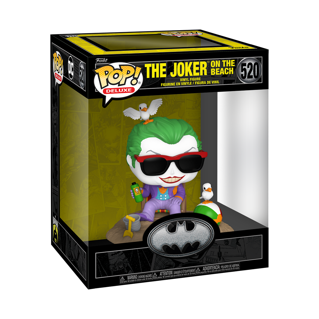 Funko Pop! Deluxe 85th Anniversary Batman 520 The Joker on the Beach Funko