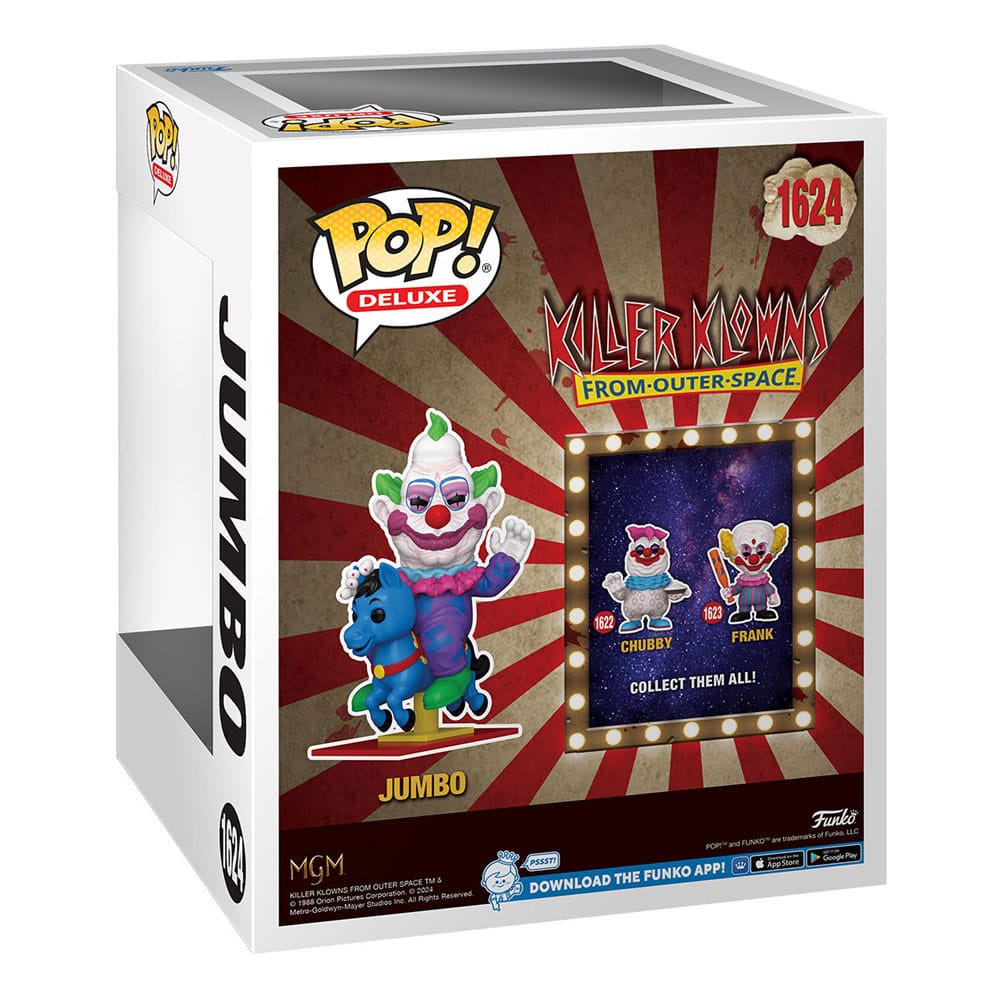 Funko Pop! Deluxe Movies Killer Klowns From Outer Space 1624 Jumbo Funko