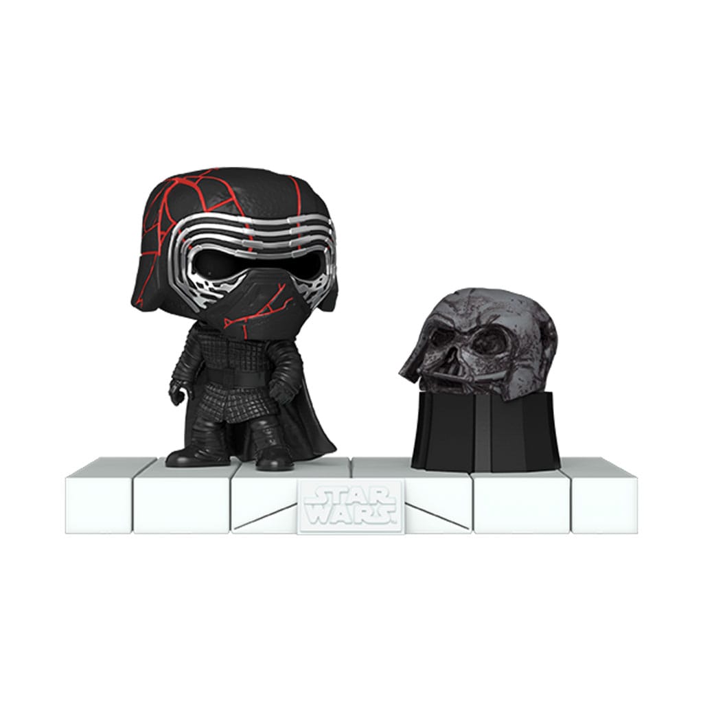 Funko Pop! Deluxe Star Wars Dark Side 739 Kylo Den with Darth Vader's Helmet Funko