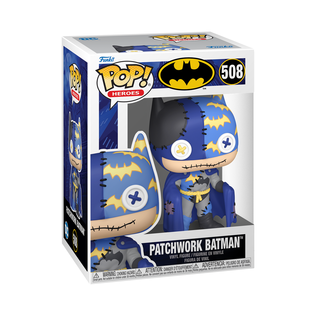 Funko Pop! Heroes Batman 508 Patchwork Batman Funko