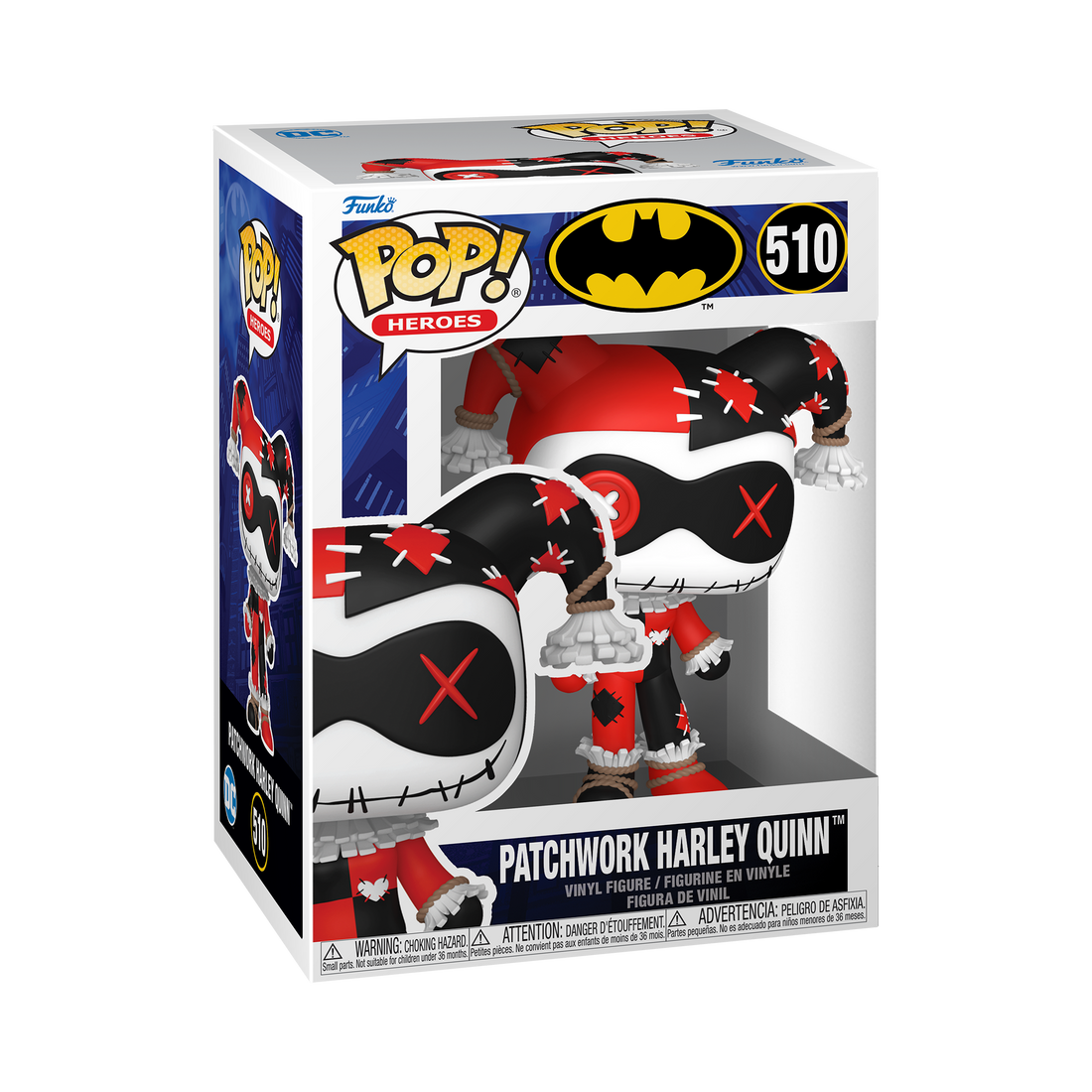 Funko Pop! Heroes Batman 510 Patchwork Harley Quinn Funko
