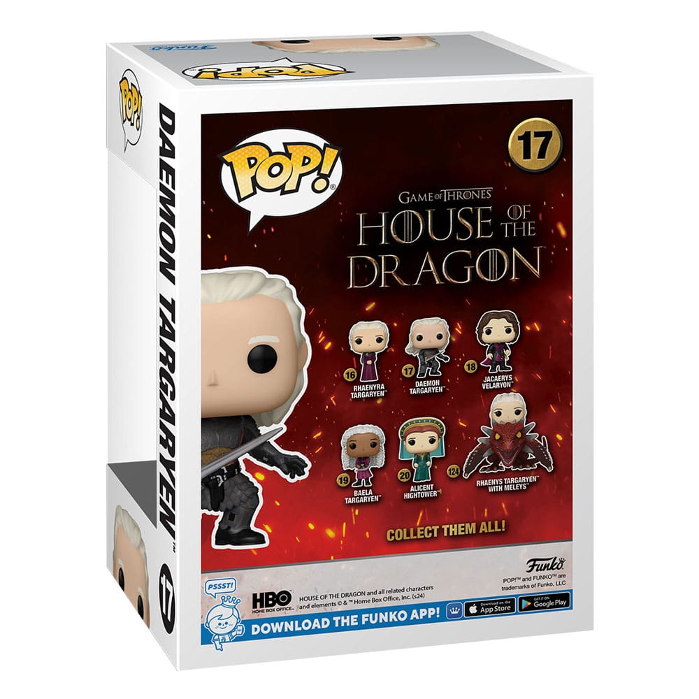 Funko Pop! House of the Dragon 17 Daemon Targaryen Funko