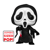 Thumbnail for Funko Pop! Movie Jumbo Sized Ghost Face 1608 Ghost Face Funko