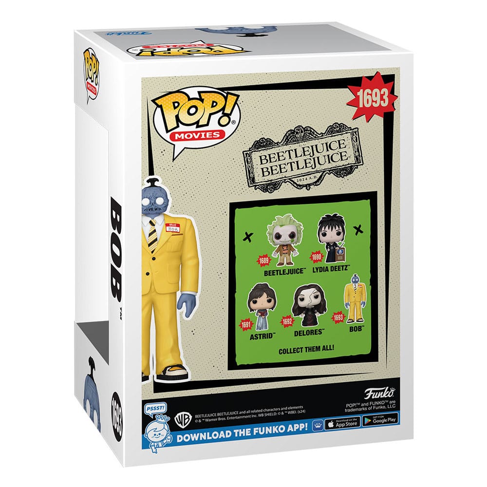 Funko Pop! Movies Beetlejuice 1693 Bob Funko