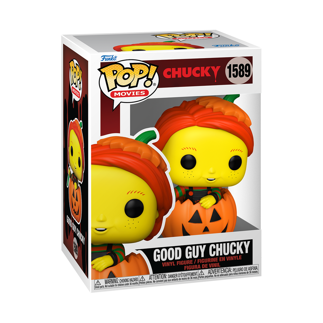 Funko Pop! Movies Chucky 1589 Halloween Good Guy Chucky Funko