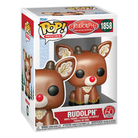 Thumbnail for Funko Pop! Movies Rudolph The Red-Nosed Reindeer 1858 Rudolph 60th Anniversary Funko
