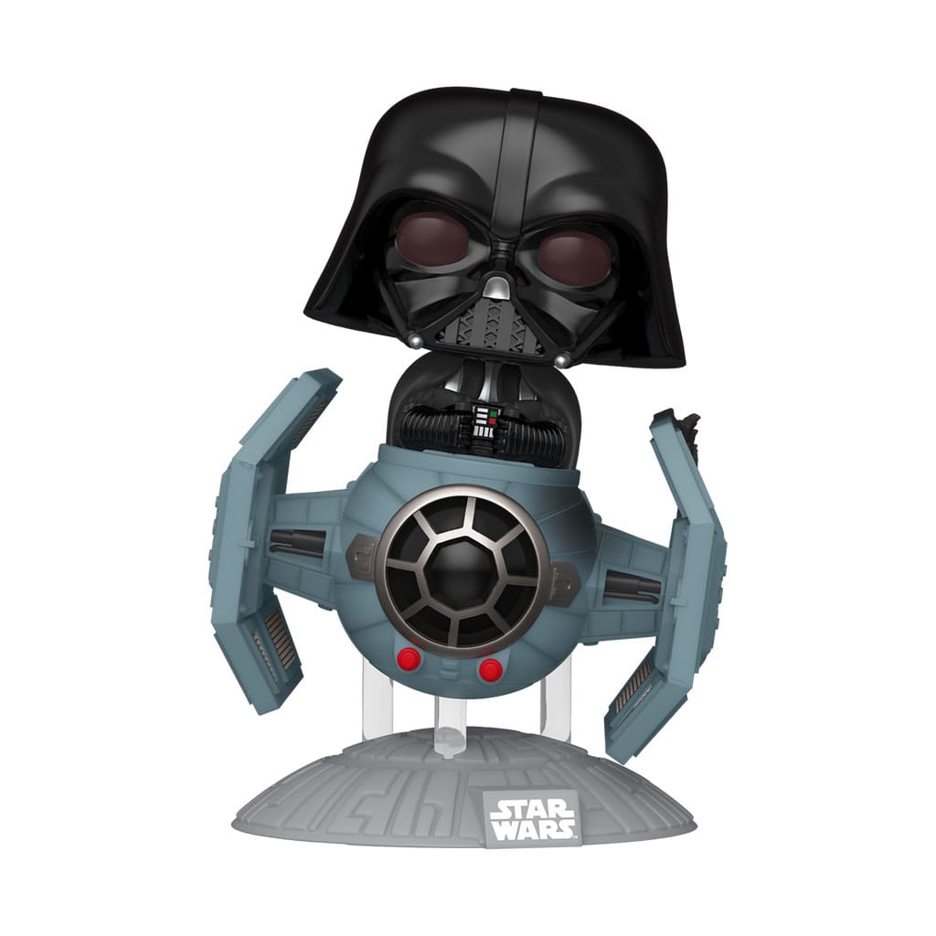 Funko Pop! Rides Deluxe Star Wars Dark Side 742 Darth Vader with TIE Advanced x1 Starfighter Funko