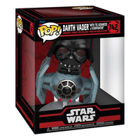 Thumbnail for Funko Pop! Rides Deluxe Star Wars Dark Side 742 Darth Vader with TIE Advanced x1 Starfighter Funko