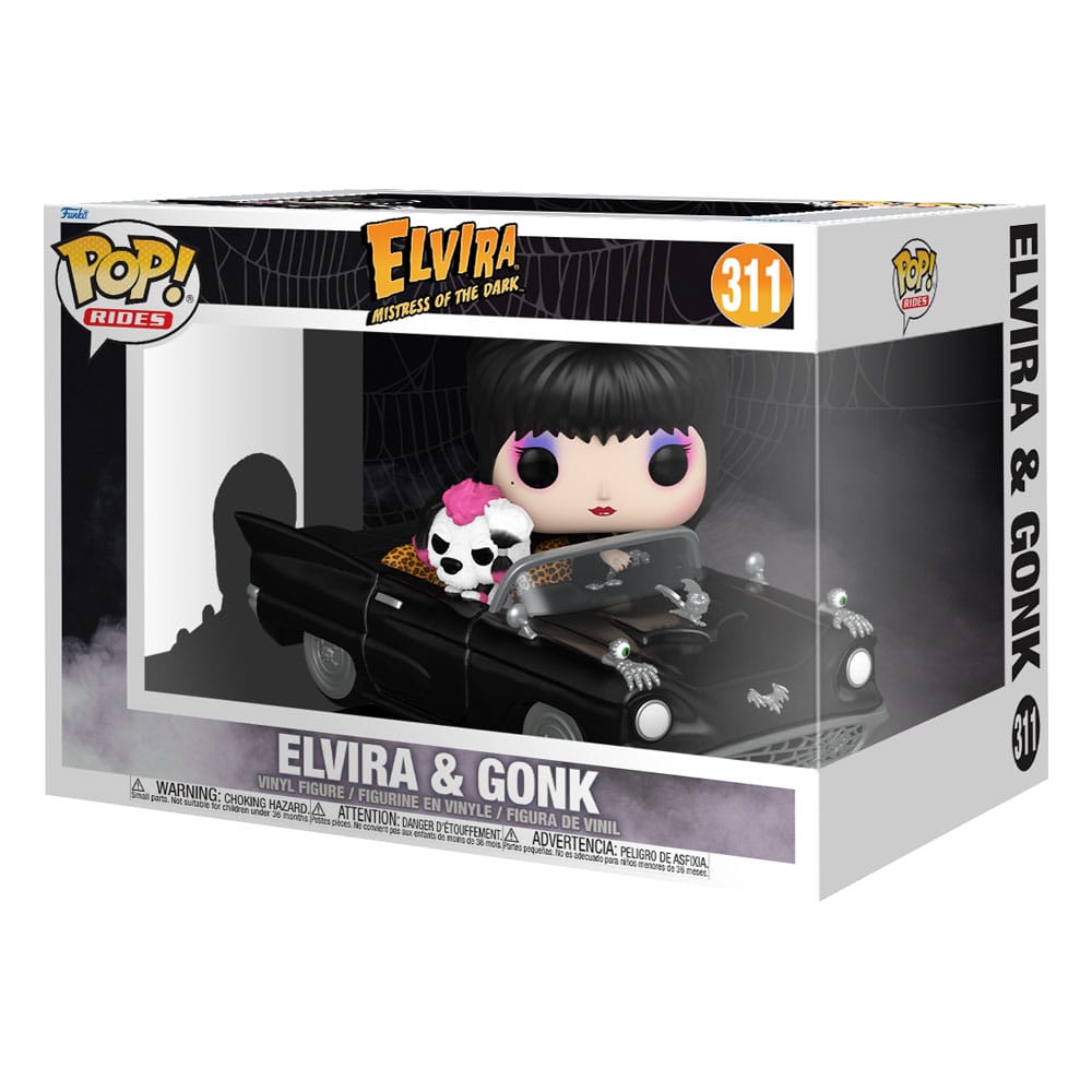 Funko Pop! Rides Elvira Mistress of the Dark 311 Elvira & Gonk Funko