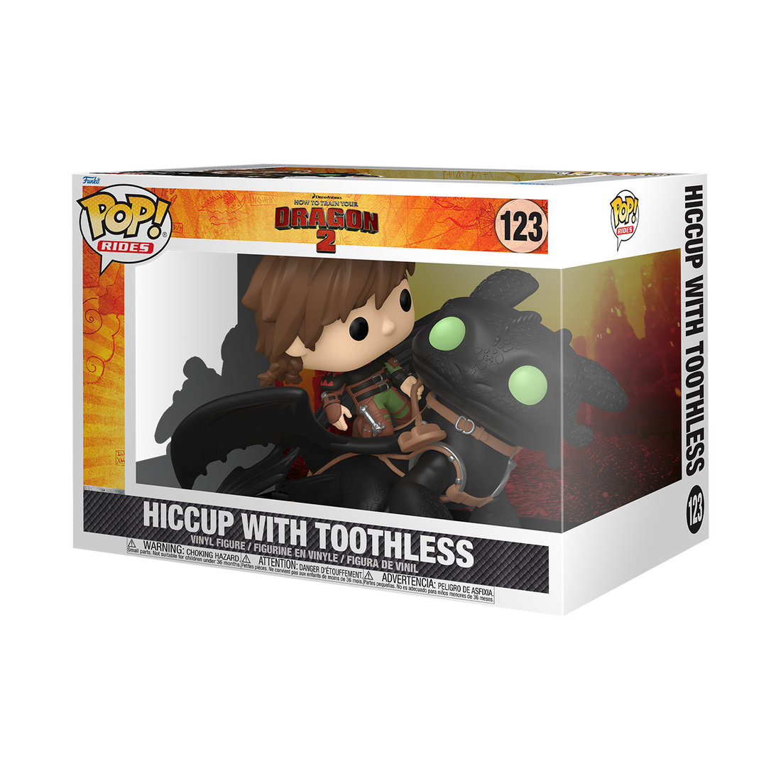 Funko Pop! Rides How To Train Your Dragon 2 123 Hiccup with Toothless Funko