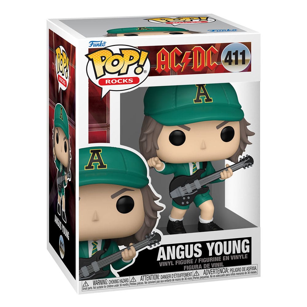 Funko Pop! Rocks ACDC 411 Angus Young (Green) Funko