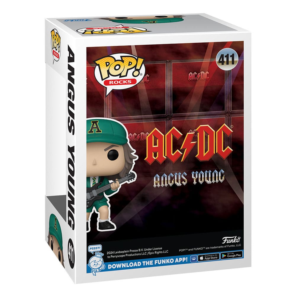 Funko Pop! Rocks ACDC 411 Angus Young (Green) Funko